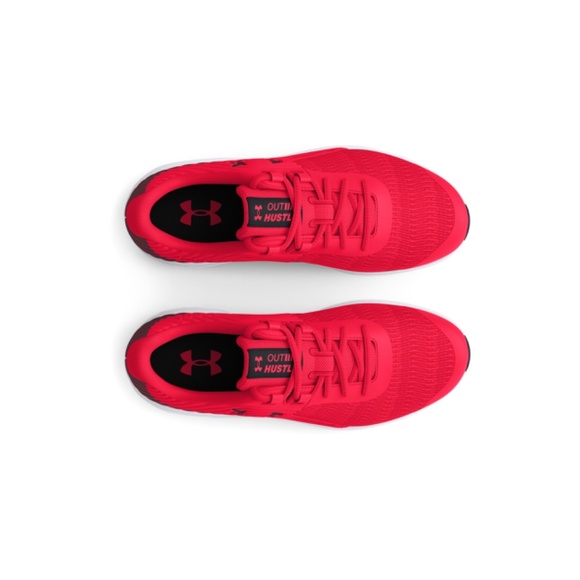 BRAND NEW boy youth under armour bgs outhustle red shoes size 5Y & 6.5Y - Picture 5 of 9